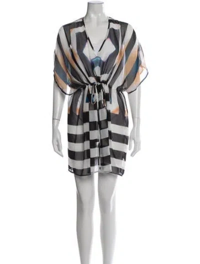 Pre-owned Lenny Niemeyer Striped Cover-up In Multicolor