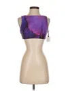 Lenny Niemeyer Tank Top Purple Strapless Neckline Tops In Purple