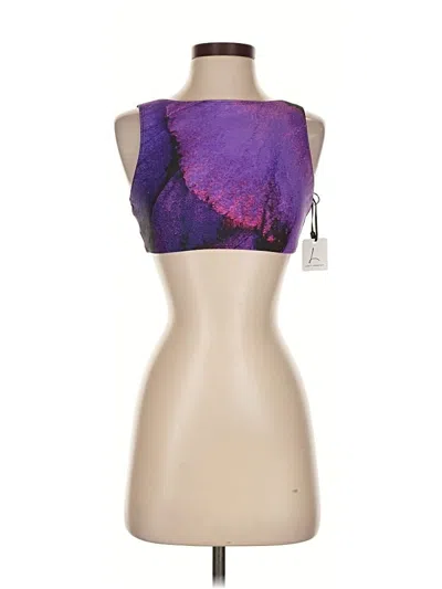 Lenny Niemeyer Tank Top Purple Strapless Neckline Tops