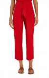 Lenny Niemeyer Tie Up Trouser Pants In Paprika In Red