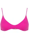 Lenny Niemeyer Triangle-cup Bikini Top In Pink