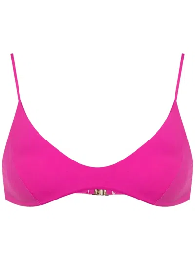 Lenny Niemeyer Triangle-cup Bikini Top In Pink