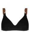 Lenny Niemeyer Triangle-shape Clasp-fastening Bikini Top In Black