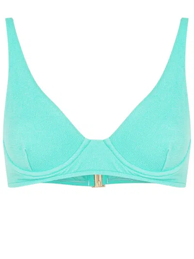 Lenny Niemeyer Underwire-cup Bikini Top In Green