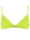 Lenny Niemeyer Underwire-cup Bikini Top In Green