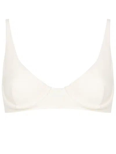 Lenny Niemeyer Underwire-cup Bikini Top In White