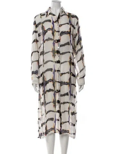Pre-owned Lenny Niemeyer Vintage Midi Length Dress In Multicolor