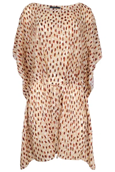 Lenny Niemeyer Voil Lynx Kaftam In Multi