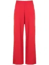 Lenny Niemeyer Wide-leg Track Pants In Red