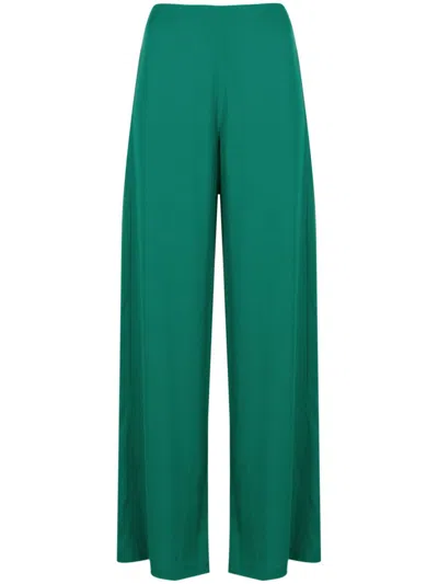Lenny Niemeyer Zip-fastening Palazzo Pants In Green