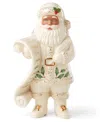 Lenox 2025 African American Santa With List Figurine In White