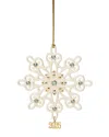 Lenox 2025 Annual Gemmed Snowflake Ornament In White