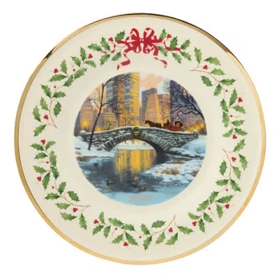 Lenox 2025 Annual Holiday Plate In Cream