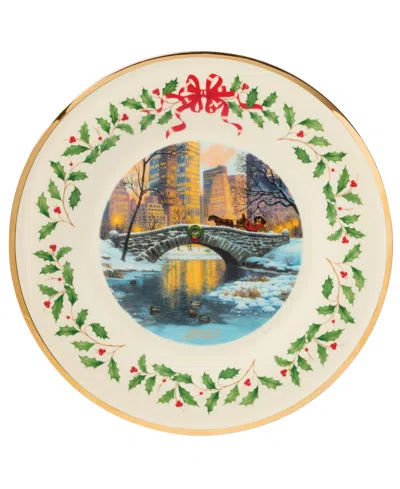 Lenox 2025 Annual Holiday Plate In Multi