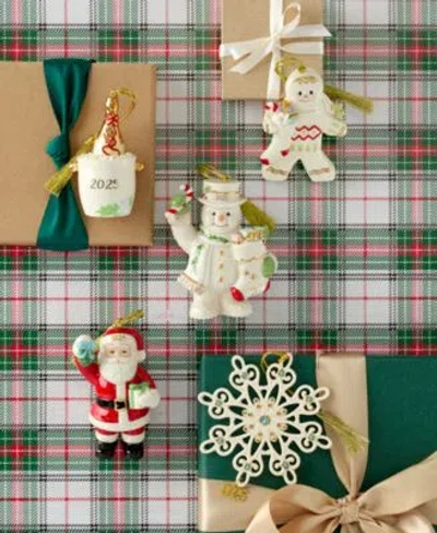 Lenox 2025 Annual Ornaments Collection In Natural