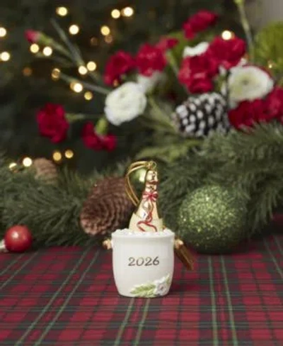 Lenox 2025 Annual Ornaments Collection In White