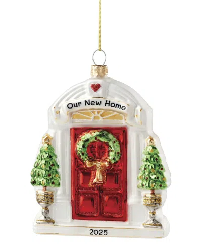 Lenox 2025 Blown Glass New Home Ornament In Multi