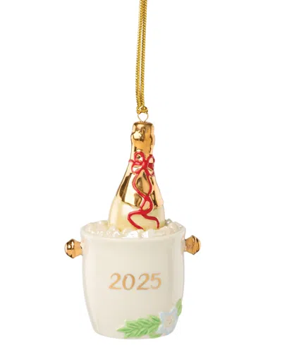 Lenox 2025 Champagne Bucket Ornament In Multi