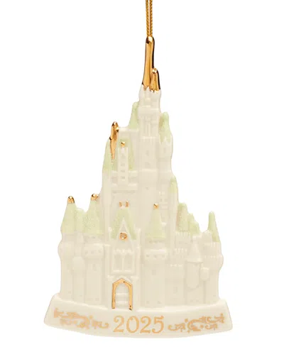 Lenox 2025 Cinderella Castle Ornament In Neutral