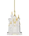 Lenox 2025 Cinderella Castle Silverplate Ornament In Silver