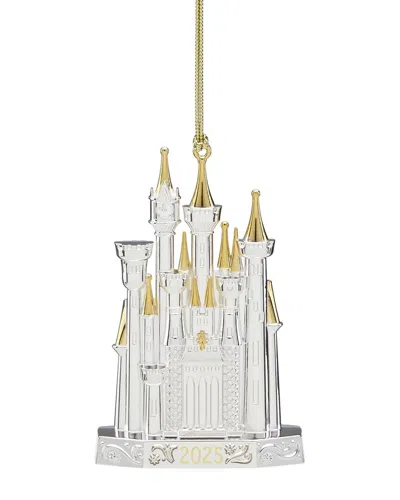 LENOX LENOX 2025 CINDERELLA CASTLE SILVERPLATE ORNAMENT