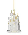 Lenox 2025 Cinderella Castle Silverplate Ornament