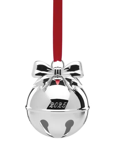 Lenox 2025 Jingle Bell Silverplate Ornament