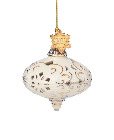 Lenox 2025  Annual Ornament In Neutral