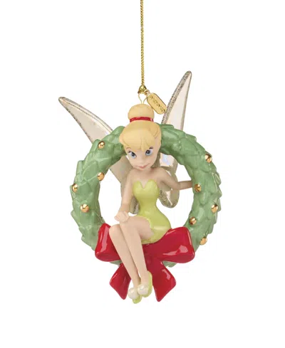 Lenox 2026 Tinker Bell With Wreath Ornament In Yellow