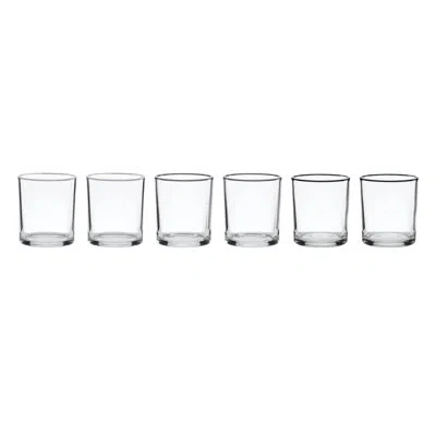 Lenox 24 Seven Pumice Medium Tumbler, Set Of 6 In Clear