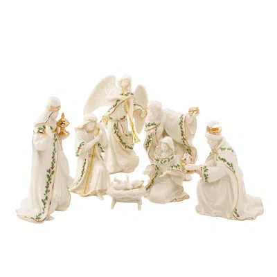 Lenox 7 Piece Holiday Miniature Nativity Figurine Set