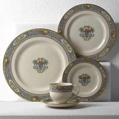 Lenox Autumn Porcelain Dinnerware Set In Multicolor