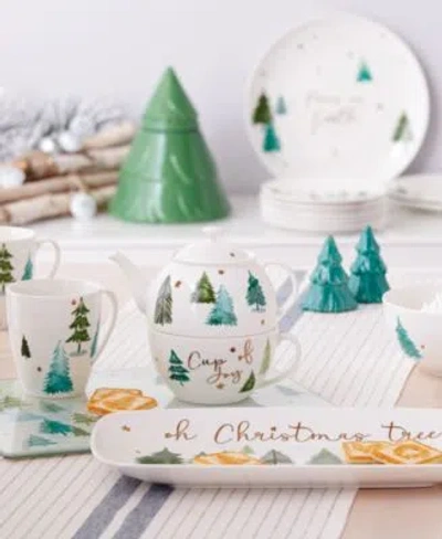 Lenox Balsam Lane Dinnerware Collection In Green And Ivory