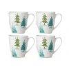 Lenox Balsam Lane Mug, Set Of 4 In White
