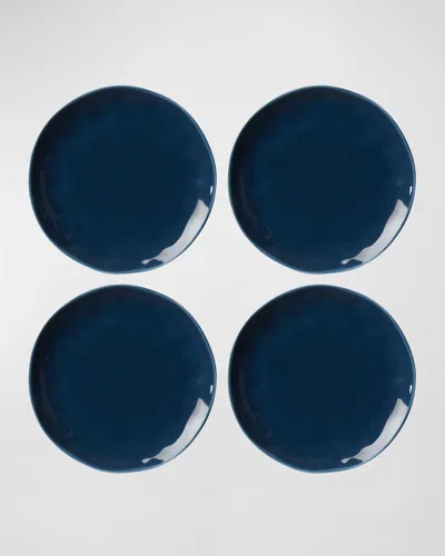 Lenox Bay Colours 4-piece Accent Plates In Blue