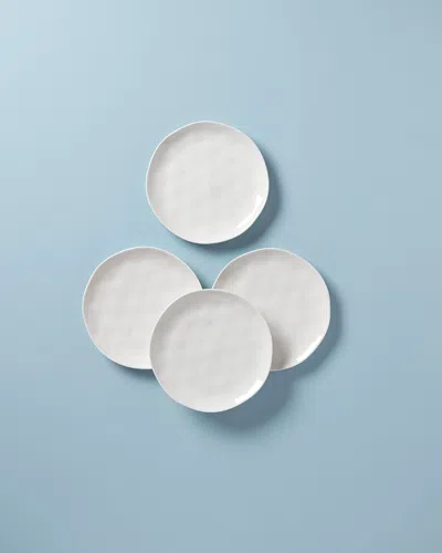 Lenox Bay Colors 4-piece Accent Plates In Neutral