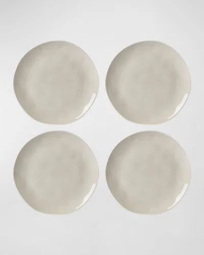 Lenox Bay Colours Set Of 4 Dinner Plates In Grey