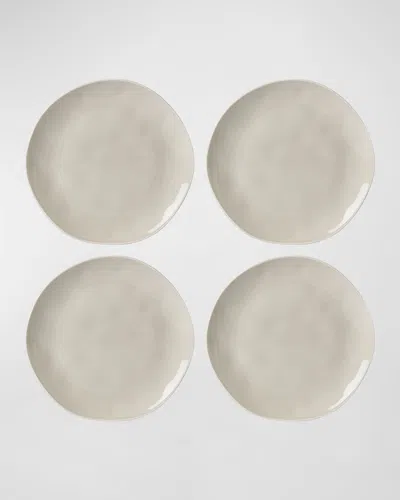 Lenox Bay Colors Set Of 4 Dinner Plates In Grey