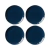 Lenox Bay Colors Set Of 4 Accent Plates In Blue