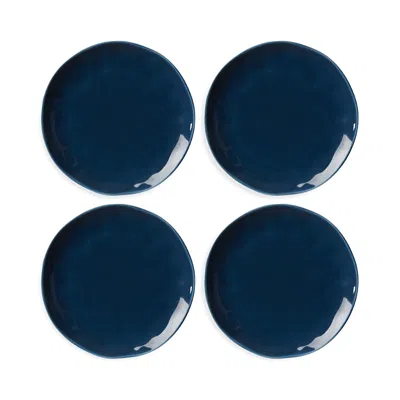 LENOX BAY COLORS ACCENT PLATES, SET OF 4