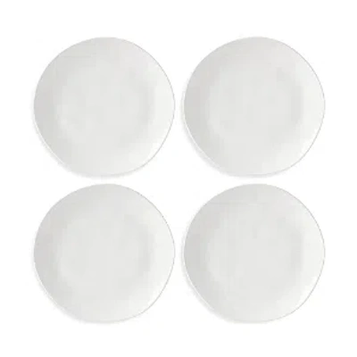 Lenox Bay Colors Dinner Plates, Set Of 4 In White