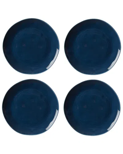 LENOX LENOX BAY COLORS SET OF 4 DINNER PLATES