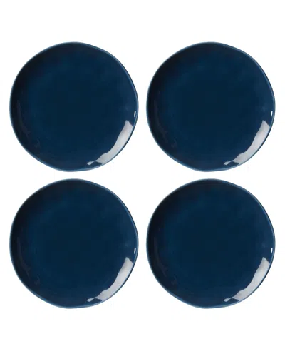 Lenox Bay Solid Colors Accent Plates, Set Of 4 In Multi