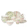 Lenox Bayberry 12pc Dessert Set In Red