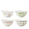 Lenox Bayberry 4-piece Bowls Set In Ivory