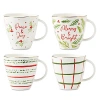 Lenox Bayberry 4-piece Mugs Set In Ivory