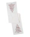 Lenox Bayberry Tree Runner, 14" X 72" In White