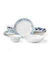 Lenox Blue Bay 12 Pc. Dinnerware Set, Service For 4 In Blue