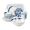 Lenox Blue Bay 20-pc. Melamine Dinnerware Set In Blue