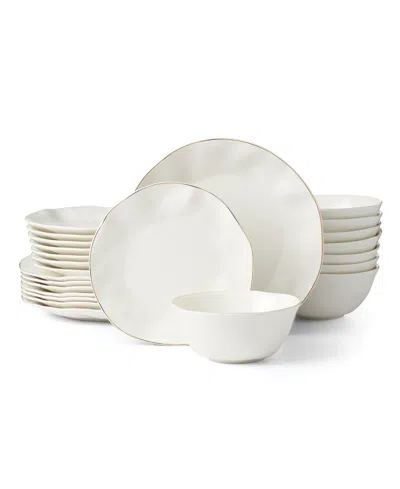 LENOX BLUE BAY 24 PC. DINNERWARE SET, SERVICE FOR 8